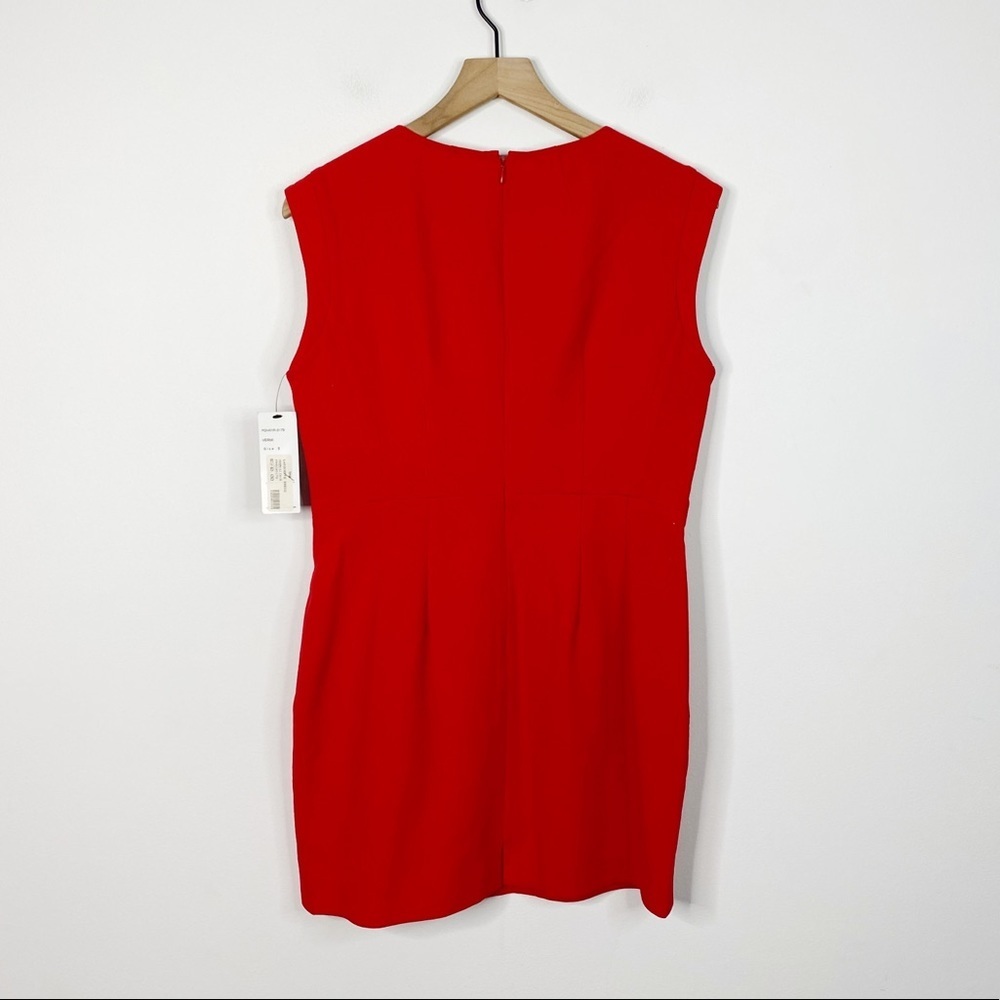 Lafayette 148 New York Red Mini Career Dress - Picture 4 of 9